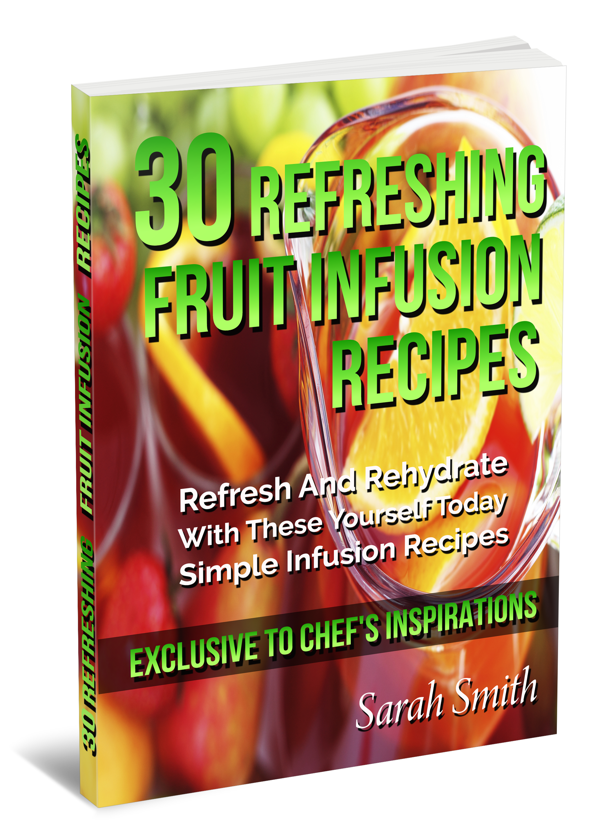 Fruit Infusion Pitcher Bonus Page Chef's INSPIRATIONS Chef's